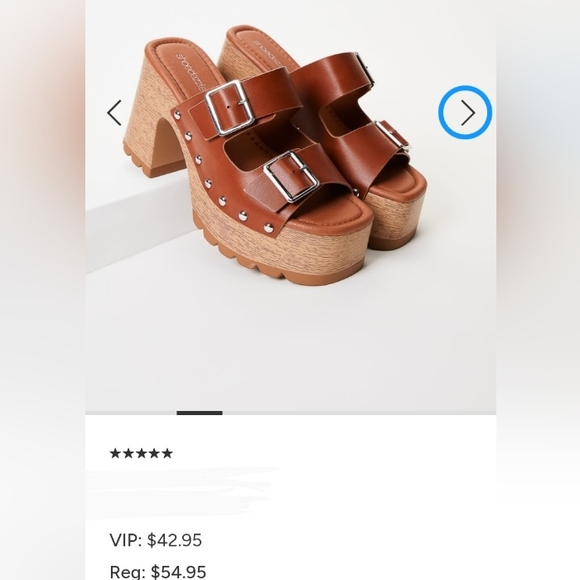 ♡ 90's style platform sandle¡ - Picture 3 of 5